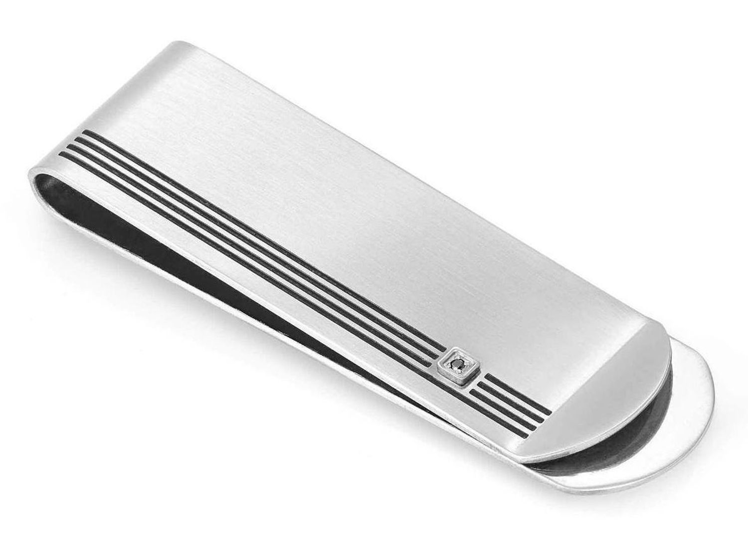 Klips na banknoty Nomination Italy Strong Diamond Geometric czarny diament 028350007.jpg